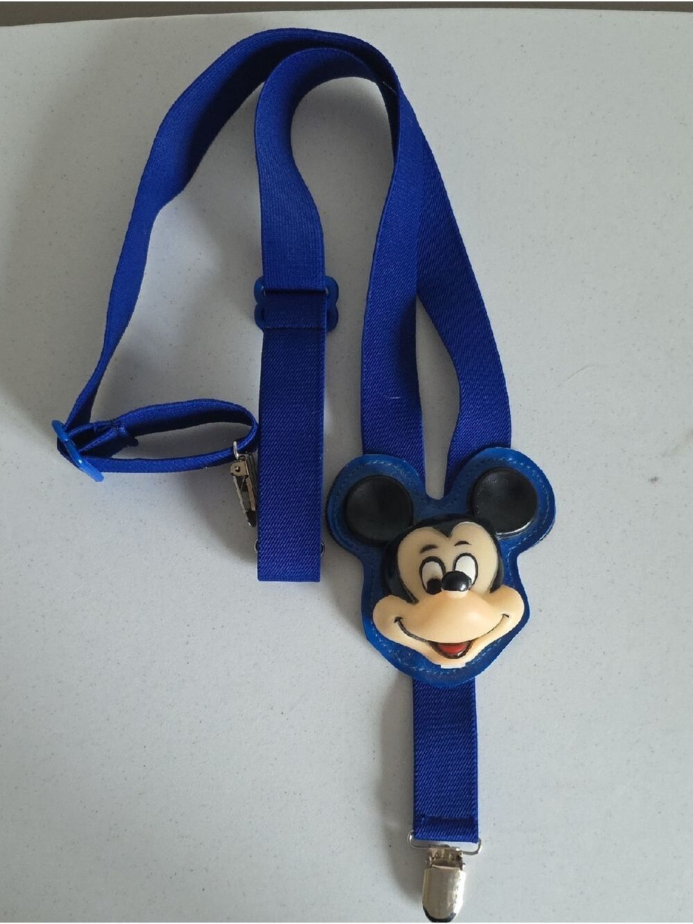 DISNEY | vintage children's suspenders blue